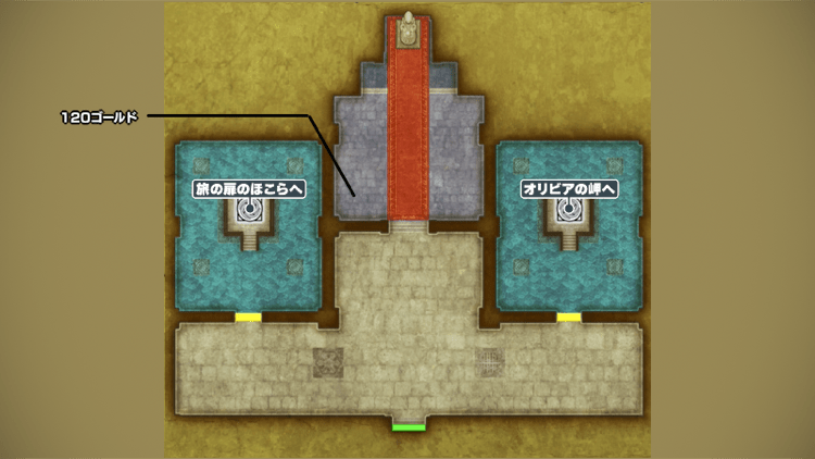 旅人の教会のマップ