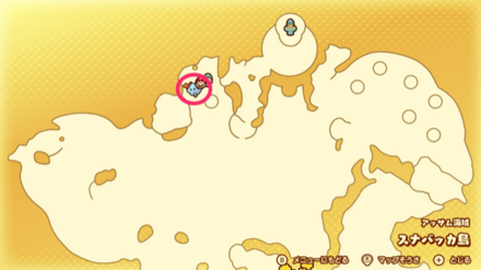 キノピオの場所マップ