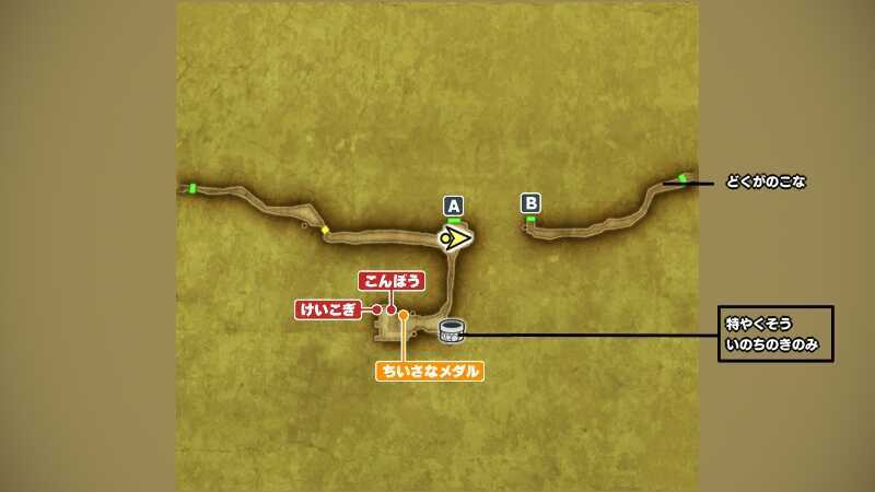 ノルドの洞窟のマップ