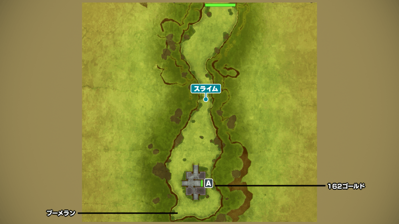 いざないのほこら_1階のマップ