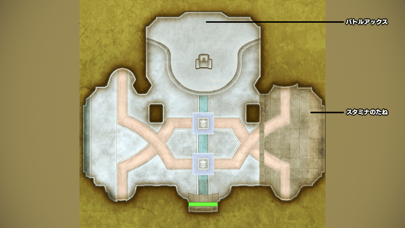ドワーフのほこらのマップ