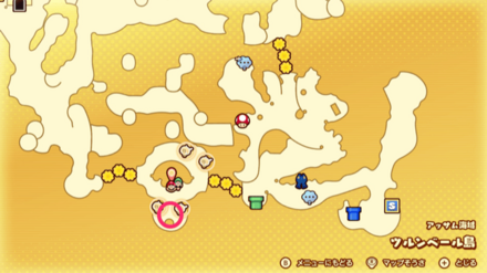 紫色のキノピオ