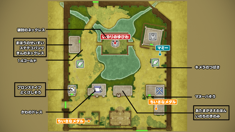 イシスのマップ