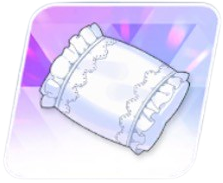 レースの枕画像