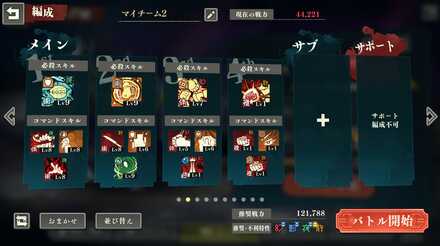 スキルレベル51層