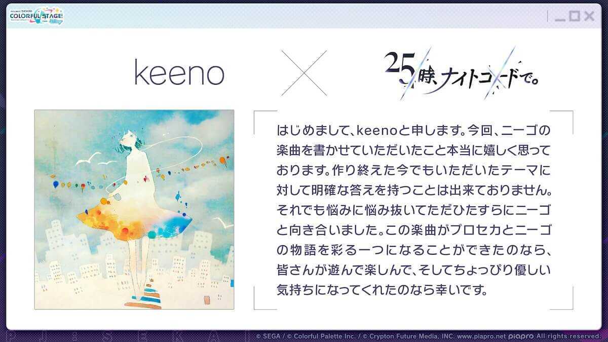 keenoさん