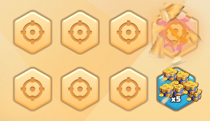 射的を行なって報酬を獲得するイベント