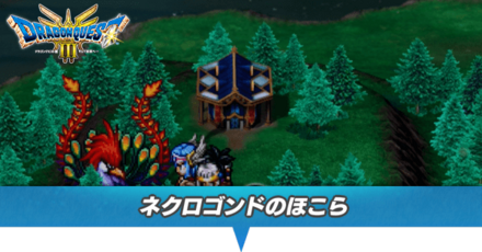 ネクロゴンドのほこらのマップと場所・行き方