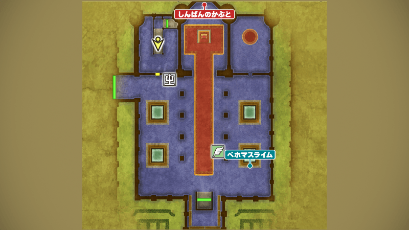 ゼニスの城のマップ