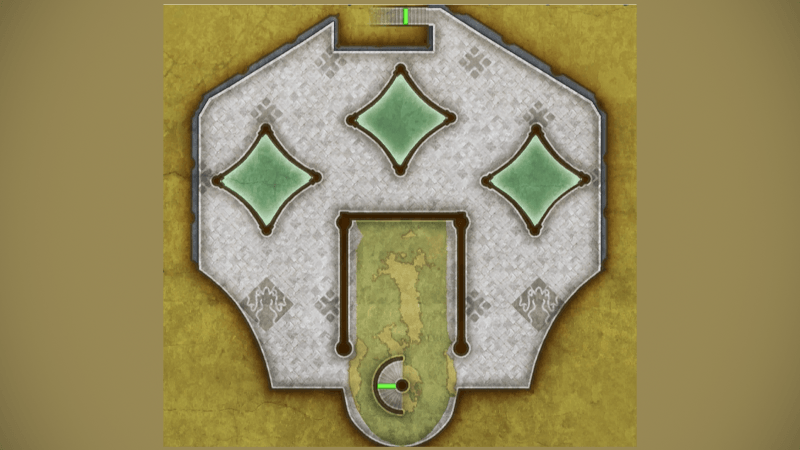 謎の塔_5階のマップ