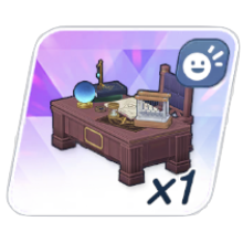 万魔殿のデスク