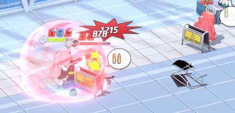 臨戦ホシノ・タンクEX発動