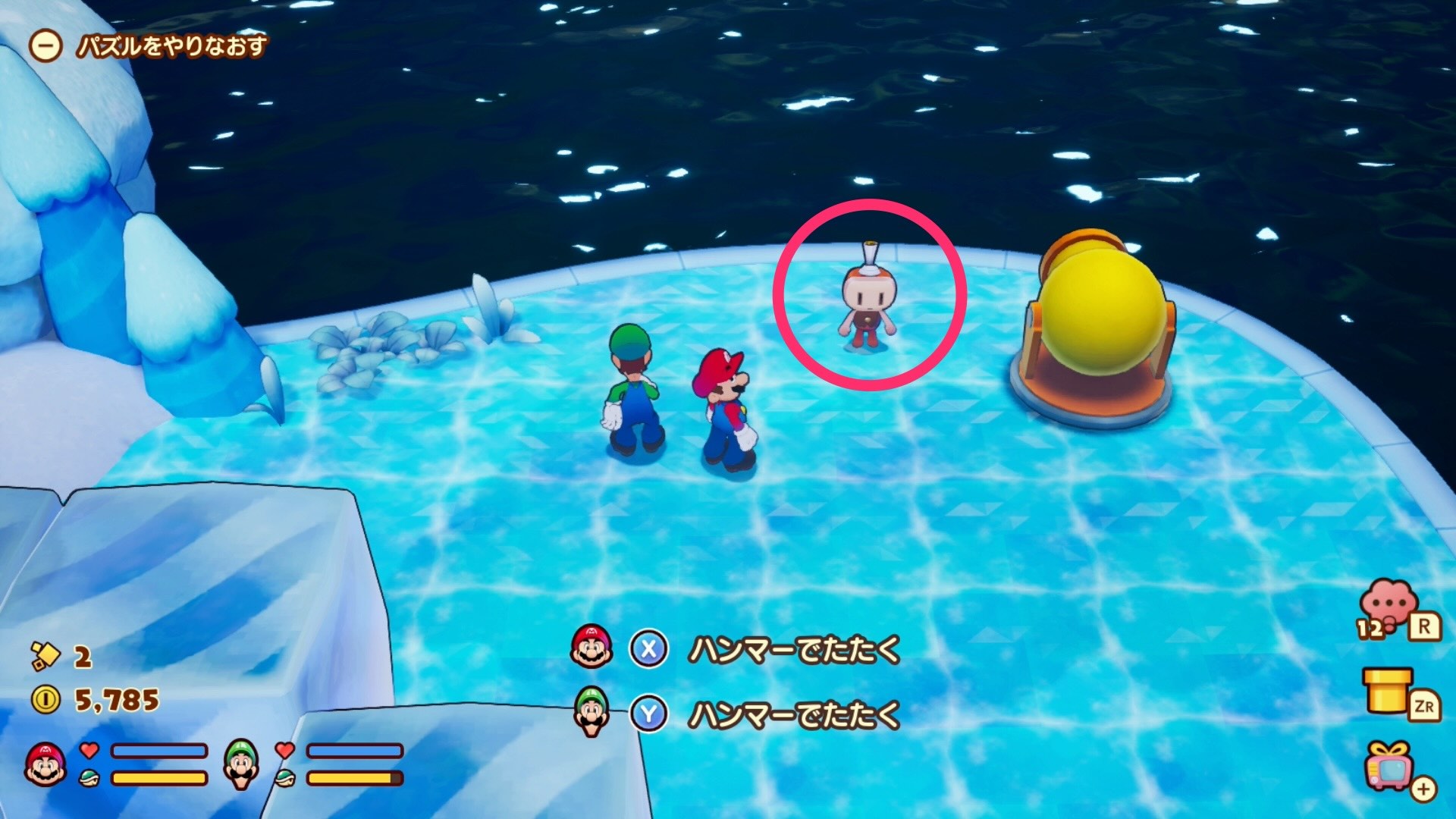 コンパク島のNPC