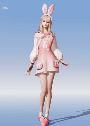 うさみみ少女画像