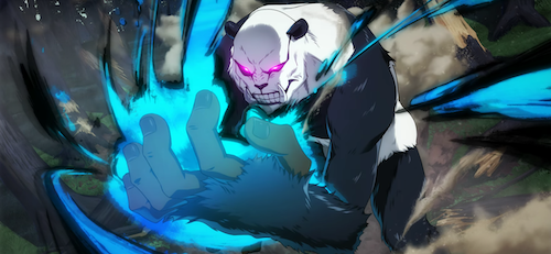 「人形ナメんな」パンダのキャラ画像