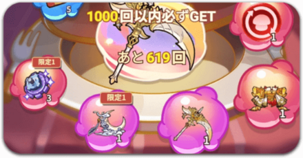 感謝の晩餐ガチャ