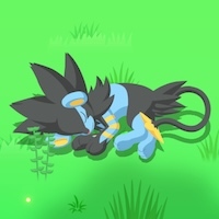 まるまり寝/レントラーのアイコン