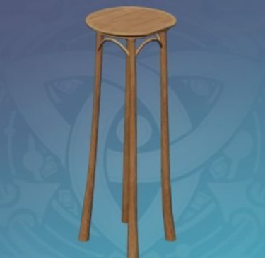 アッシェンロリニア材「巨大な爪」高台の画像