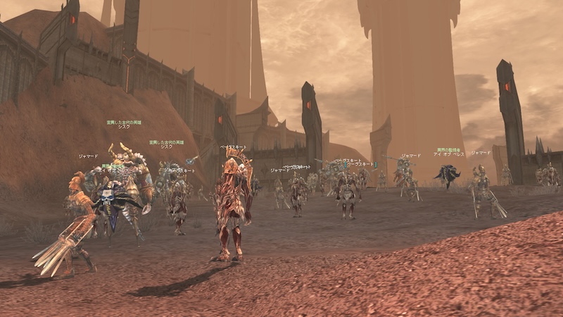 異界の尖塔 西側