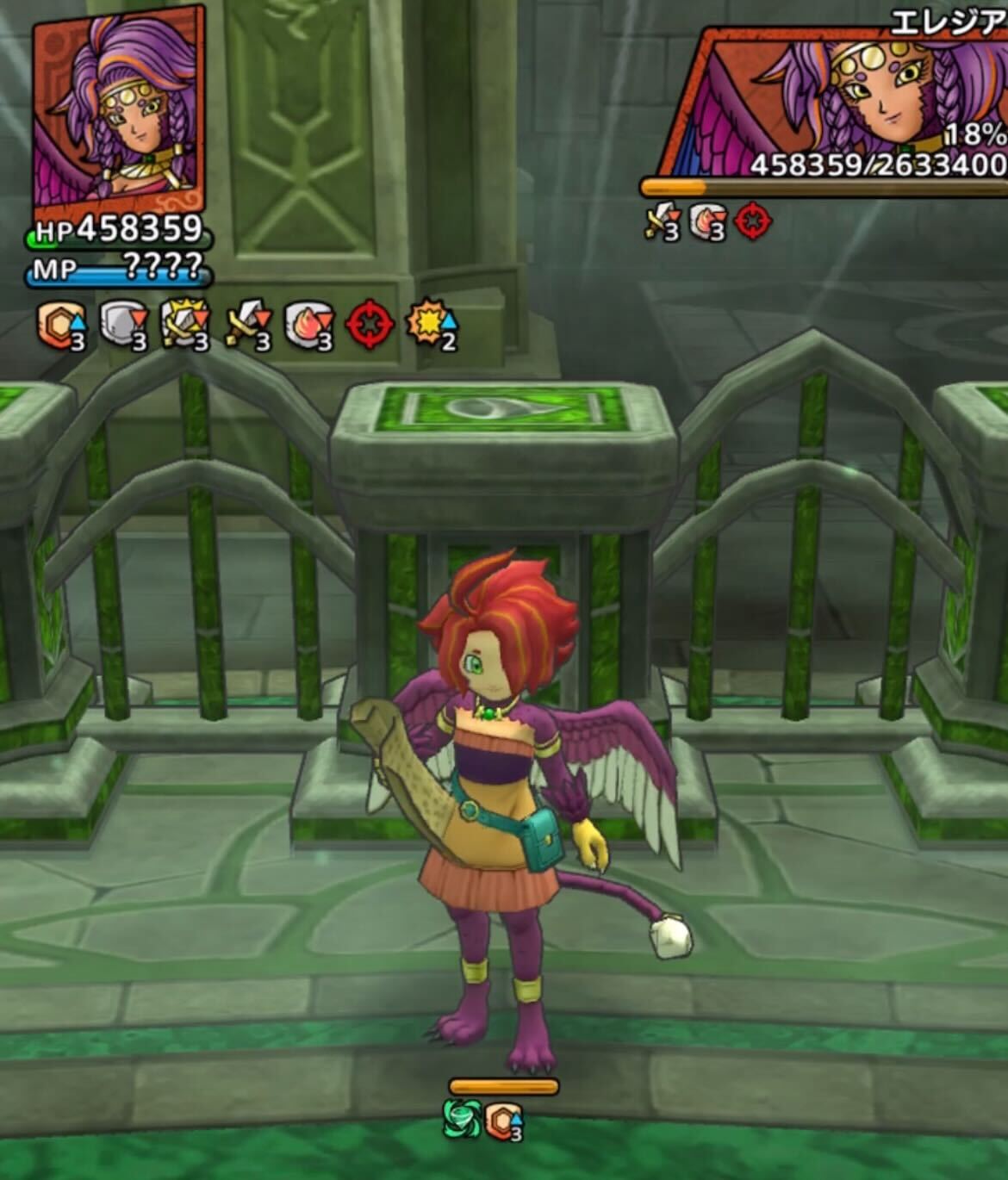 6ターン目に全力攻撃しつつクレリアを召喚させる