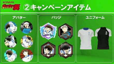 キャプテン翼イベントpng