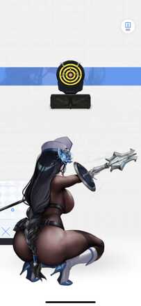 メイデン：アイスローズの背面