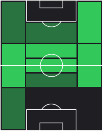 TPデニズ・テュルチ(12/05)の適性ポジション