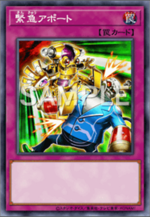 緊急アポート画像