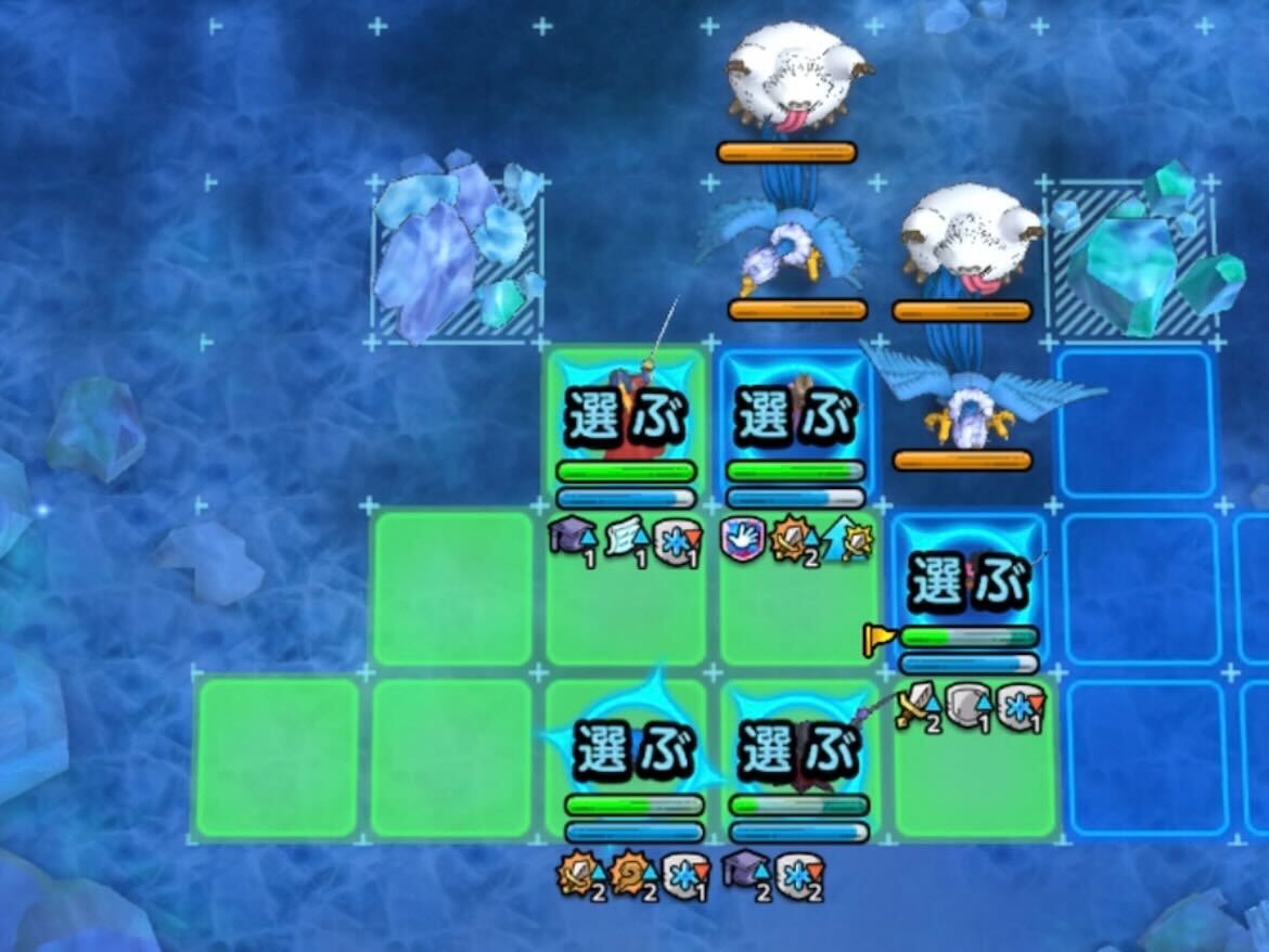 3ターン目にタイジュの秘薬で大魔王を回復する