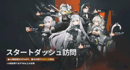 【ドルフロ2】スタートダッシュ訪問ガチャシミュレーター【ドールズフロントライン2】のサムネイル