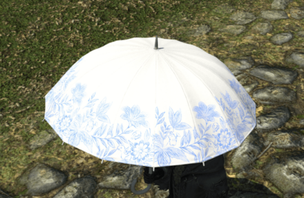 ブルーブロッサムパラソル見た目