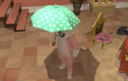 パストーラルドットパラソル見た目