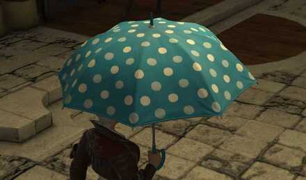 プレザントドットパラソル見た目