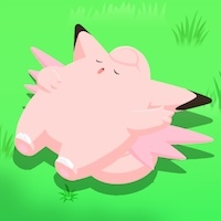 ピクシーの星3寝顔画像