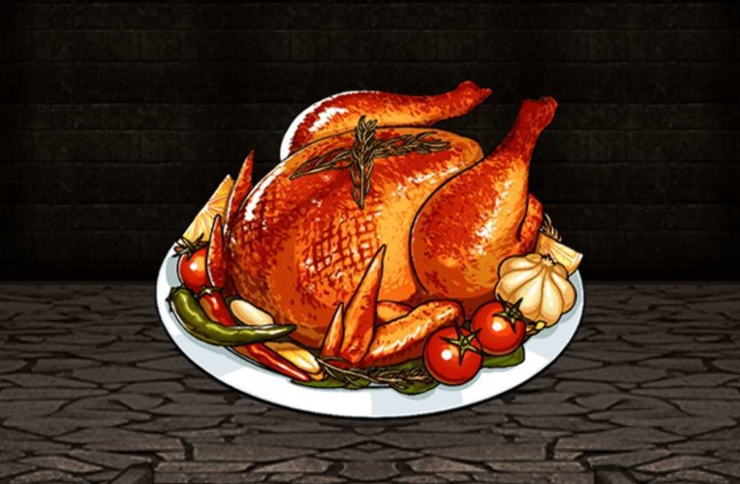 Xmasローストチキンの画像