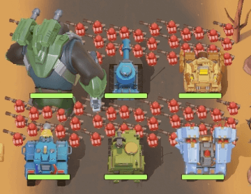 6体目のユニットとして英雄部隊と一緒に戦ってくれる