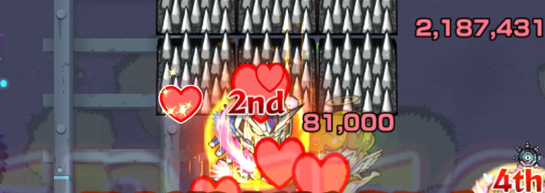 天使 反撃モード 回復弾