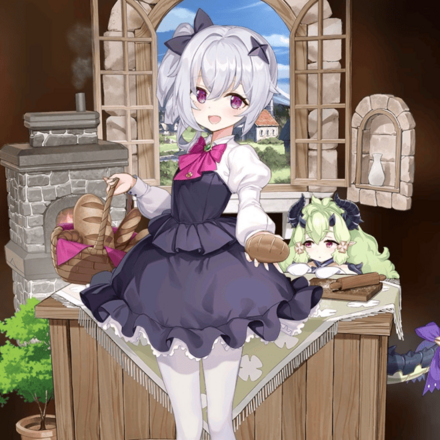 幼いシェナのプロフィール画像