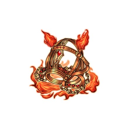 緋威の頭具の画像