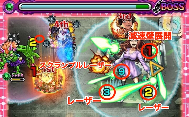 攻撃パターン