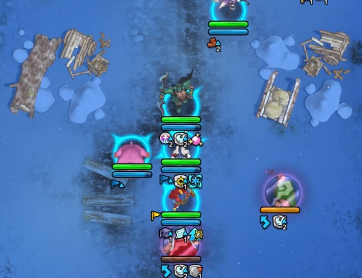 サンダタを先に倒して数を減らしておく