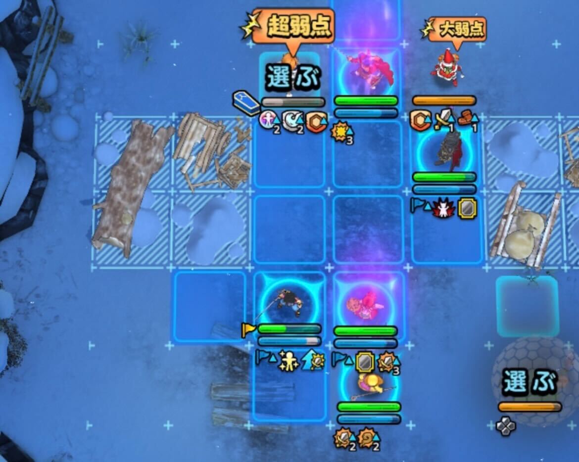 3ターン目にバーバラを倒しておく