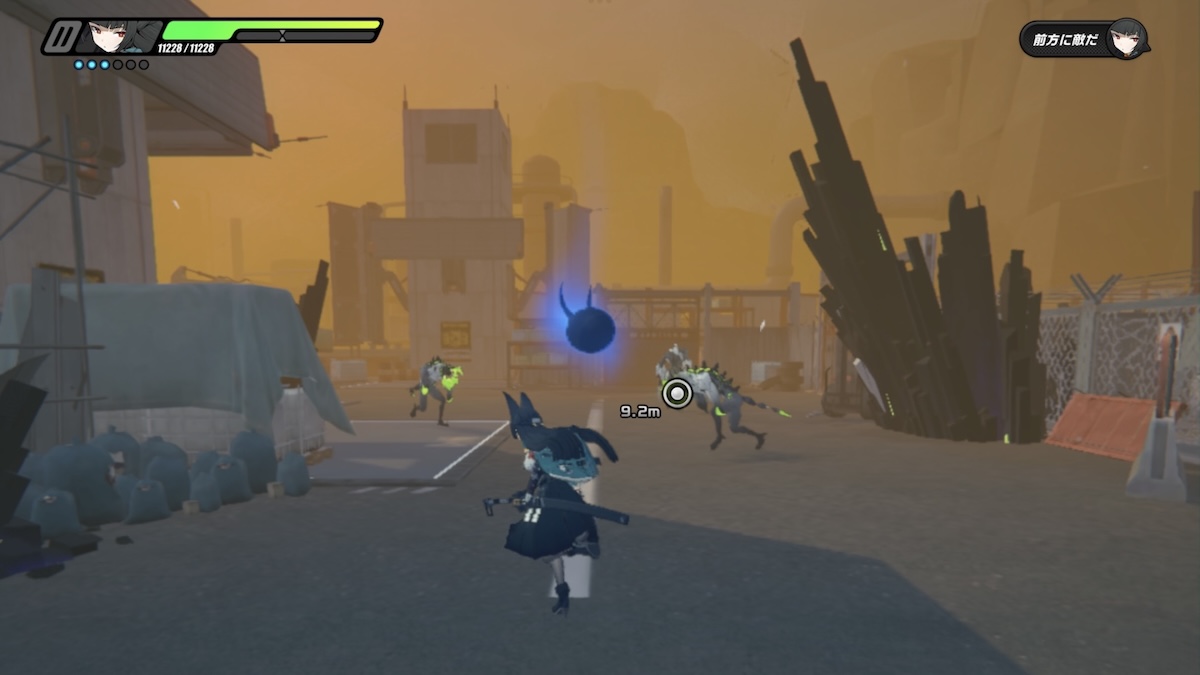 雅の戦闘シーン