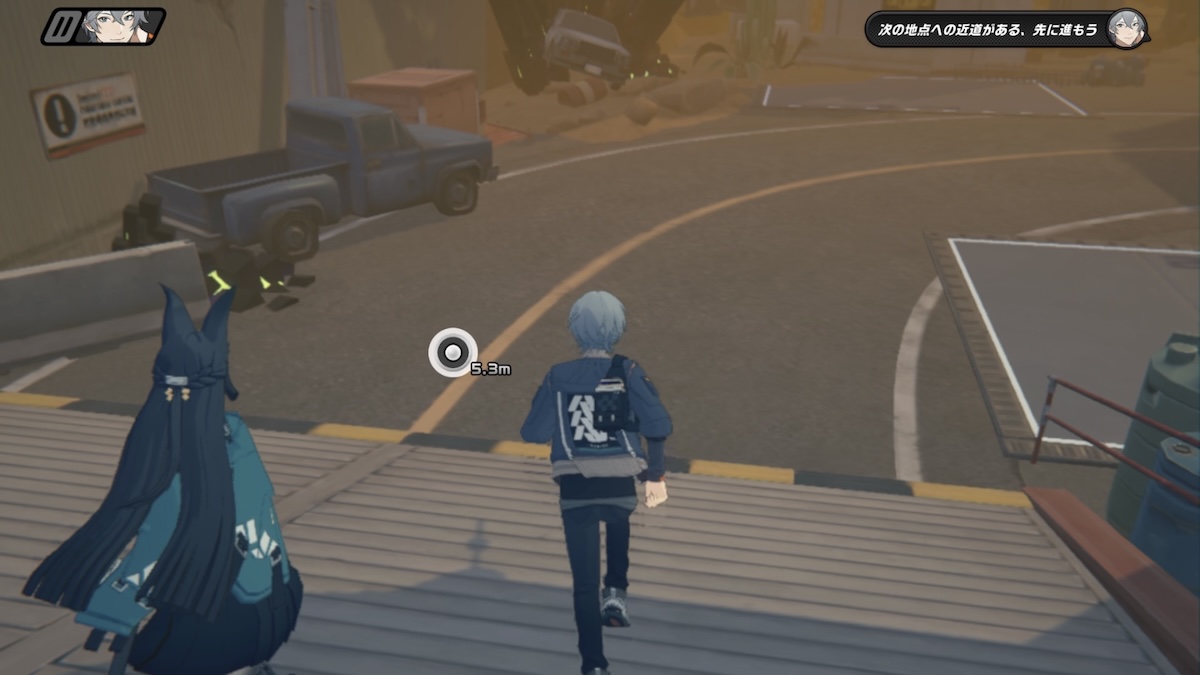 主人公視点でのホロウ探索