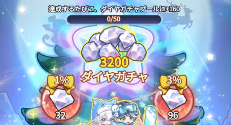 星雨の星夜ガチャ