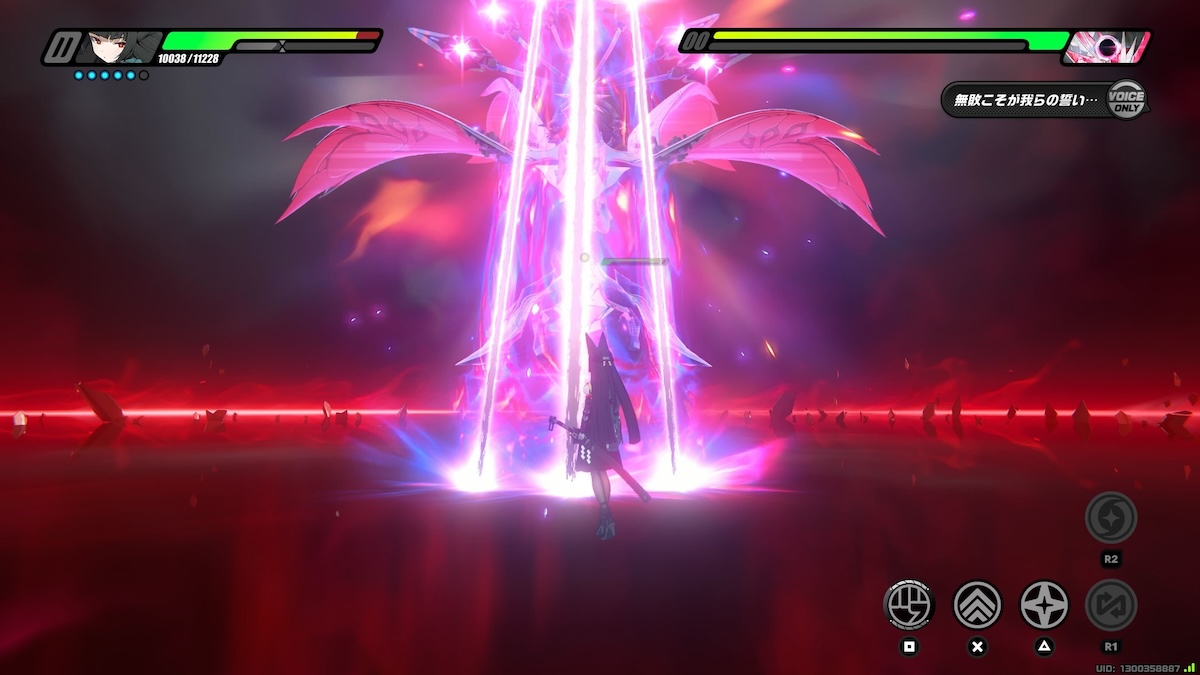 ニネヴェとの戦闘