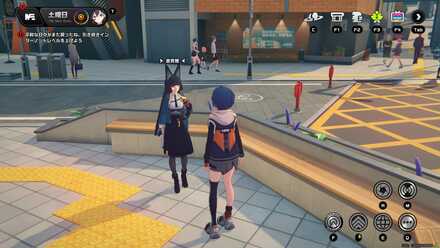 ルミナスクエア銀のオブジェ前の画像