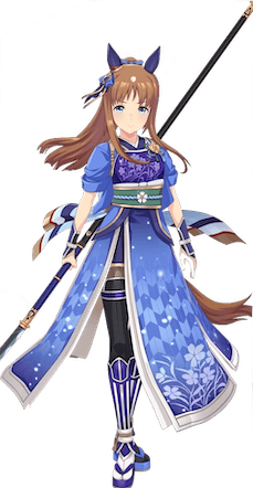 グラスワンダーの立ち絵