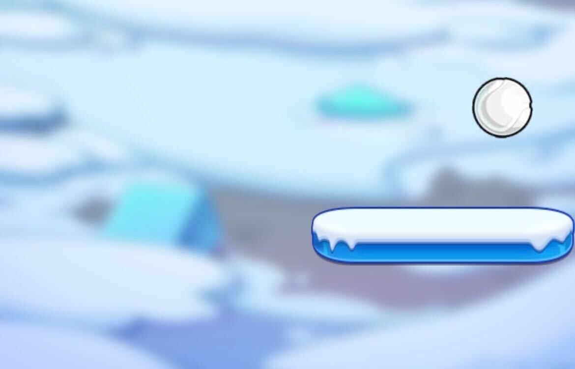 ボールが落ちないようにラケットを操作