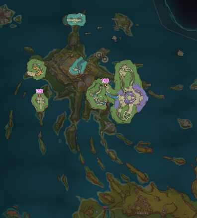 Ver.5.2炎神の瞳数字マップ(地下2)